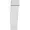 Ekena Millwork 3-in. W x 8-in. D x 12-in. H Burlington Architectural Grade PVC Knee Brace BRCP03X08X12BUR - alternate 2